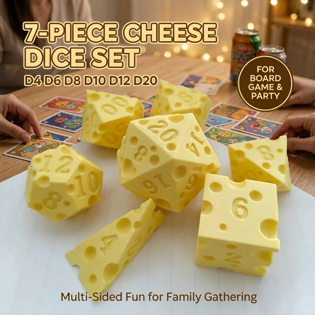 Creative Irregular Cheese Shap - огляд і ціна Board Game Live